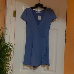 Pastel blue short dress